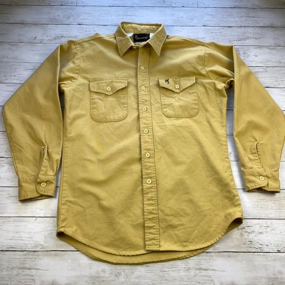 Vintage Browning Hunting Shirt Size 